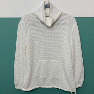 Faherty Maude Pullover Funnel Neck Top Size Medium
